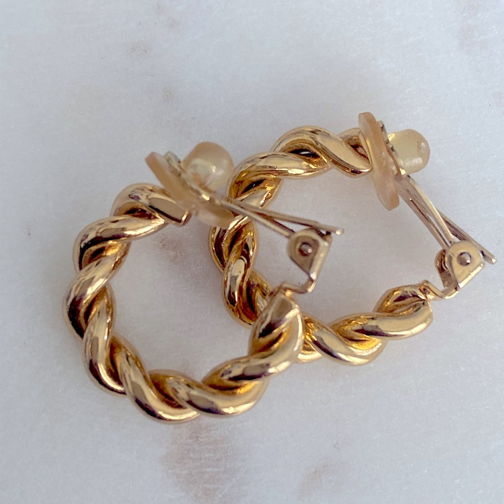 Vintage hoop earrings